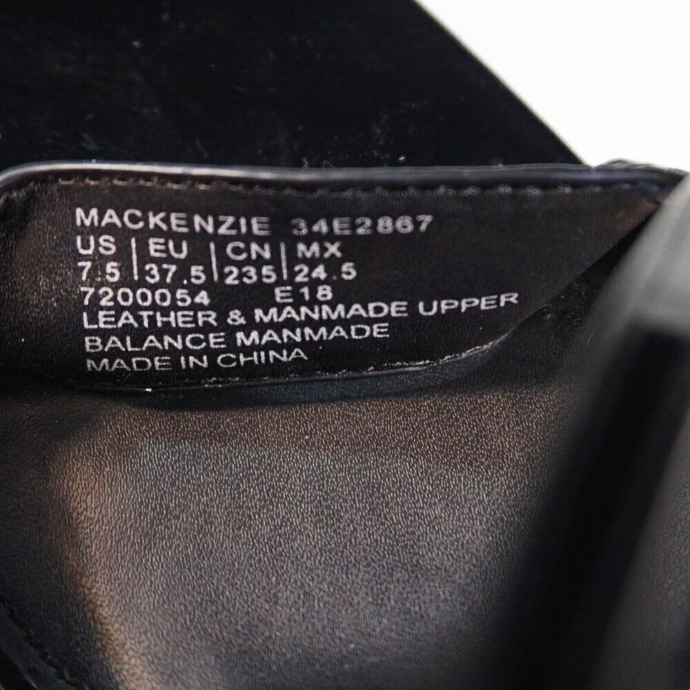 Calvin Klein Mackenzie Black 4 Inch Heeled Sandal Womens Shoes Size 7.5 - Picture 7 of 8
